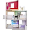 Rainbow High Townhouse - Maison en bois 3 étages et 6 pieces -