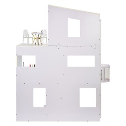 Rainbow High Townhouse - Maison en bois 3 étages et 6 pieces -