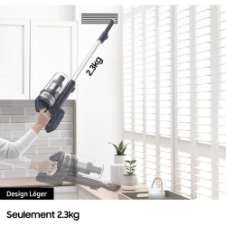 SAMSUNG VS15A6031R4 Jet 60 Turbo - Aspirateur Balai - 150 AW -