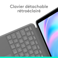 Etui clavier - Logitech - Combo Touch - Pour iPad Air 13 pouces (M2, M3 et M4...