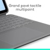 Etui clavier - Logitech - Combo Touch - Pour iPad Air 13 pouces (M2, M3 et M4...