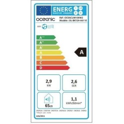 Climatiseur mobile monobloc - OCEANIC - 2930W - 10000 BTU - Programmable - Cl...