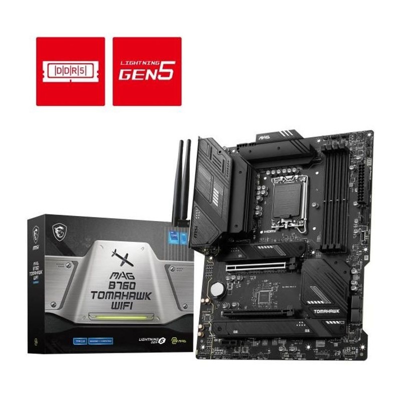 Carte mere - MSI - MAG B760 TOMAHAWK WIFI