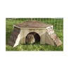 Maison Nature avec rampe pour rongeurs - 37x37x16cm - KERBL