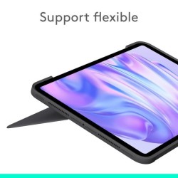 Etui clavier - Logitech - Combo Touch - AZERTY - Pour iPad Pro 11 pouces (M4 ...