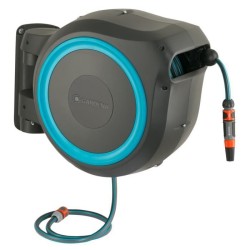 Dévidoir automatique mural RollUp XL GARDENA - Longueur 35m - Ø13mm - Kit com...