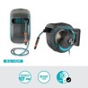 Dévidoir automatique mural RollUp XL GARDENA - Longueur 35m - Ø13mm - Kit com...