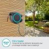 Dévidoir automatique mural RollUp XL GARDENA - Longueur 35m - Ø13mm - Kit com...