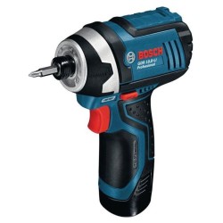 Visseuse a chocs Bosch Professional GDR 12V-105 + 2 batteries 2,0Ah + LBOXX 2...