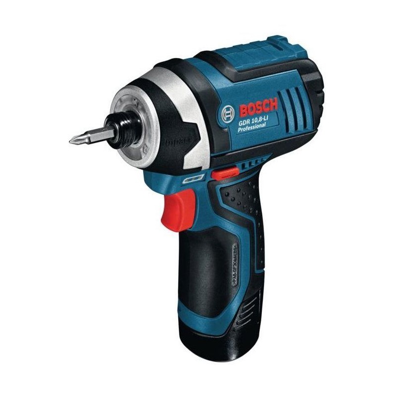 Visseuse a chocs Bosch Professional GDR 12V-105 + 2 batteries 2,0Ah + LBOXX 2...