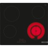 Table vitro 60cm BOSCH - PKF611BB8E - Commande a l'avant - Sans cadre - Zone ...