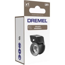 Module d'éclairage Dremel - LM1 - LED 360° - Noir et gris