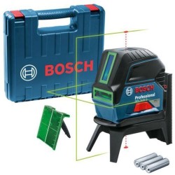 Laser ligne Bosch Professional GCL 2-15 G Portée 15 m + Support rotatif RM1 +...