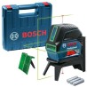 Laser ligne Bosch Professional GCL 2-15 G Portée 15 m + Support rotatif RM1 +...