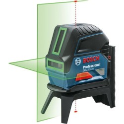 Laser ligne Bosch Professional GCL 2-15 G Portée 15 m + Support rotatif RM1 +...