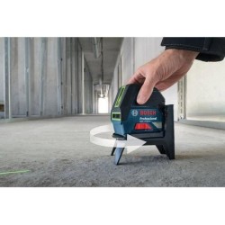 Laser ligne Bosch Professional GCL 2-15 G Portée 15 m + Support rotatif RM1 +...