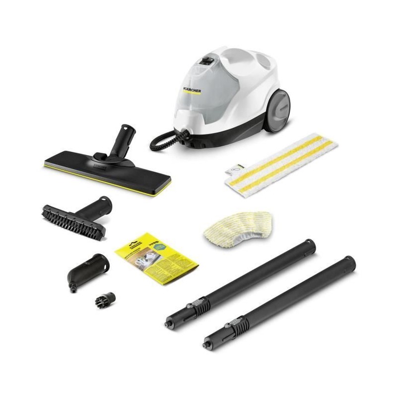 Nettoyeur vapeur SC 4 Easy Fix KARCHER - 2000 W - 3,5 bars, autonomie illimit...