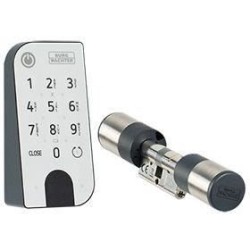 Cylindre électronique BURG-WÄCHTER secuENTRY easy 7601 avec clavier rétroécla...