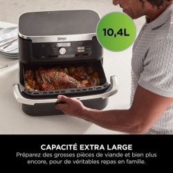 Friteuse sans huile NINJA - Foodi Flex AF500EU - Capacité 10,4L - 7 programme...