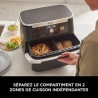 Friteuse sans huile NINJA - Foodi Flex AF500EU - Capacité 10,4L - 7 programme...