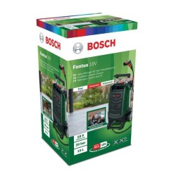 Nettoyeur haute-pression Bosch - Fontus 18 Gen2 - Pression réglable - Batteri...
