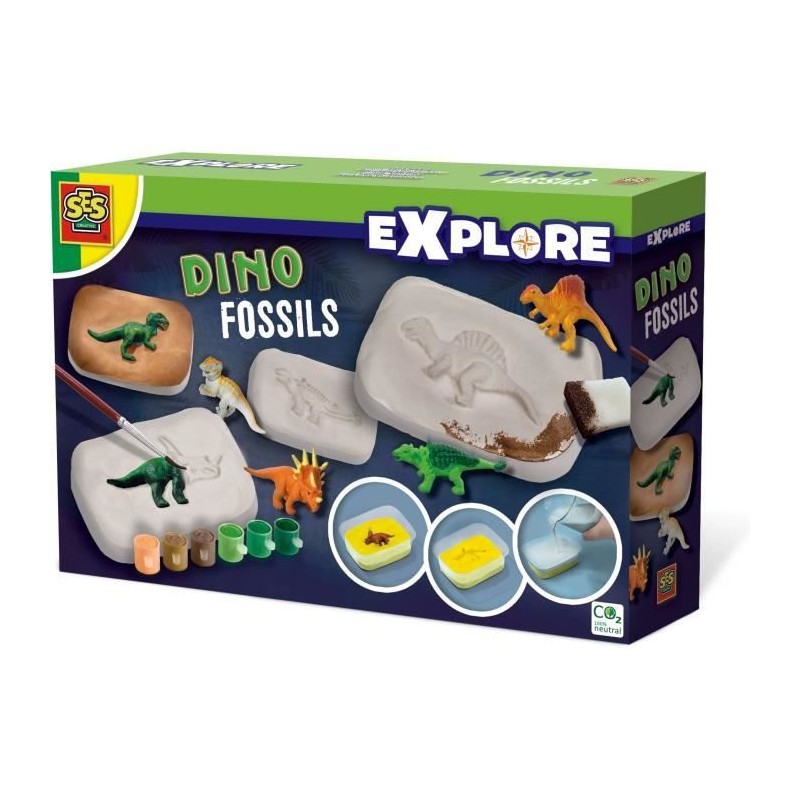 Jeu scientifique - Fossiles de dinosaures - SES CREATIVE