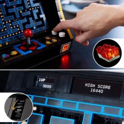 LEGO 10323  Icons Jeu d'Arcade PAC-MAN, Maquette pour Adultes a Construire, M...