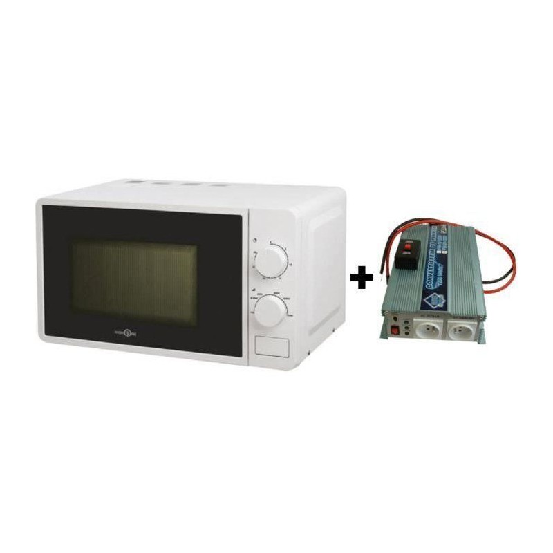 Pack HTC EQUIPEMENTS Convertisseur de Tension 12V/220V 1200W avec télécommand...