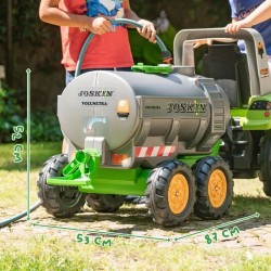 Remorque Citerne Joskin - FALK - Capacité 30L - Gris - Adaptable avec les tra...