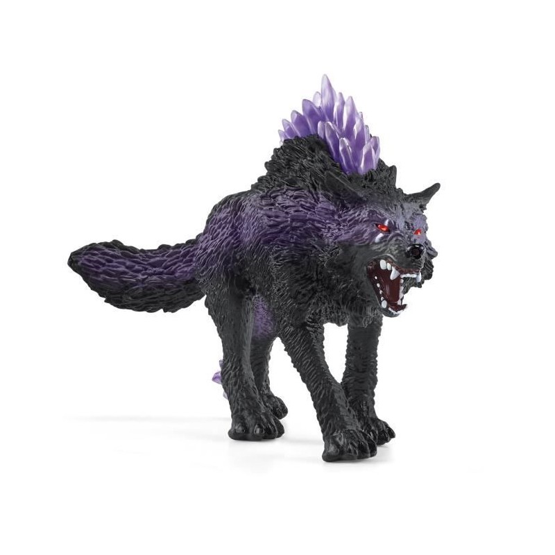 Figurine Loup des Ténebres SCHLEICH Eldrador 42554 - Violet - 14,5 x