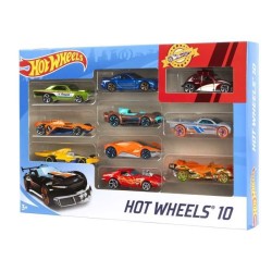 Hot Wheels - Coffret De 10 Véhicules - Coffret Petites Voitures - 3
