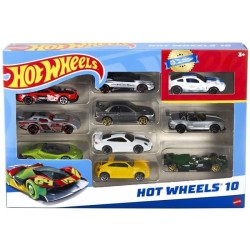 Hot Wheels - Coffret De 10 Véhicules - Coffret Petites Voitures - 3