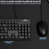 Pack Clavier Souris - BLUESTORK - MEDIA OFFICE - Filaire - Azerty - Compatibl...
