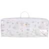 Matelas nomade Balloons - 120 x 60 x 4 cm - Blanc - TINEO