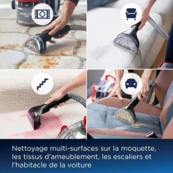Nettoyeur Détacheur Bissell Spotclean Pro 1558N - Détache, Nettoie et