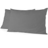 Lot de 2 taies d'oreiller - HOME LINGE PASSION - Microfibre 82 g - 50 x 70 cm...
