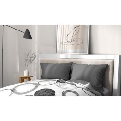 Lot de 2 taies d'oreiller - HOME LINGE PASSION - Microfibre 82 g - 50 x 70 cm...