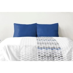 Lot de 2 taies d'oreiller - HOME LINGE PASSION - Microfibre 82 g - 50 x 70 cm...