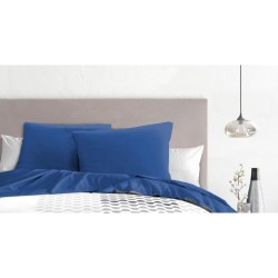 Lot de 2 taies d'oreiller - HOME LINGE PASSION - Microfibre 82 g - 63 x 63 cm...