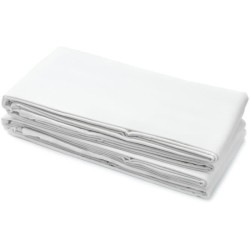 Drap plat - HOME LINGE PASSION - Microfibre 82 g - 180 x 290 cm - Blanc