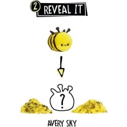 Fluffies Stuffiez - Peluche ASMR a personnaliser - Abeille/Coccinelle