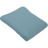 DOMIVA Lot 2 Housses matelas a langer - Eponge polycoton - oeko-Tex - Blanc/N...