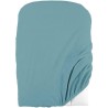 DOMIVA Lot 2 Housses matelas a langer - Eponge polycoton - oeko-Tex - Blanc/N...
