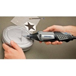 Fraise en carbure de tungstene DREMEL 9903 - Diametre 3,2 mm - Bout cône - Po...
