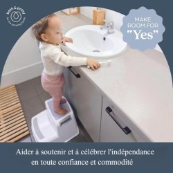 Tabouret marchepied - DREAMBABY - 2 Up - Antidérapant et texturé - Jusqu'a 80...