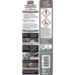 Mastic - RUBSON - Special Materials Auto-Bateaux - Noir - Cartouche de 280ml