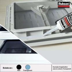 Mastic - RUBSON - Special Materials Auto-Bateaux - Noir - Cartouche de 280ml