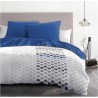 Parure de couette microfibre AMBROISIE - 1 housse de couette 220 x 240 cm + 2...