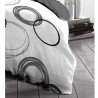Parure de couette microfibre Audace - 1 housse de couette 140x200 cm + 1 taie...