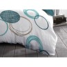 Parure de couette HOME LINGE PASSION Audace - couette 220 x 240 cm + 2 taies ...